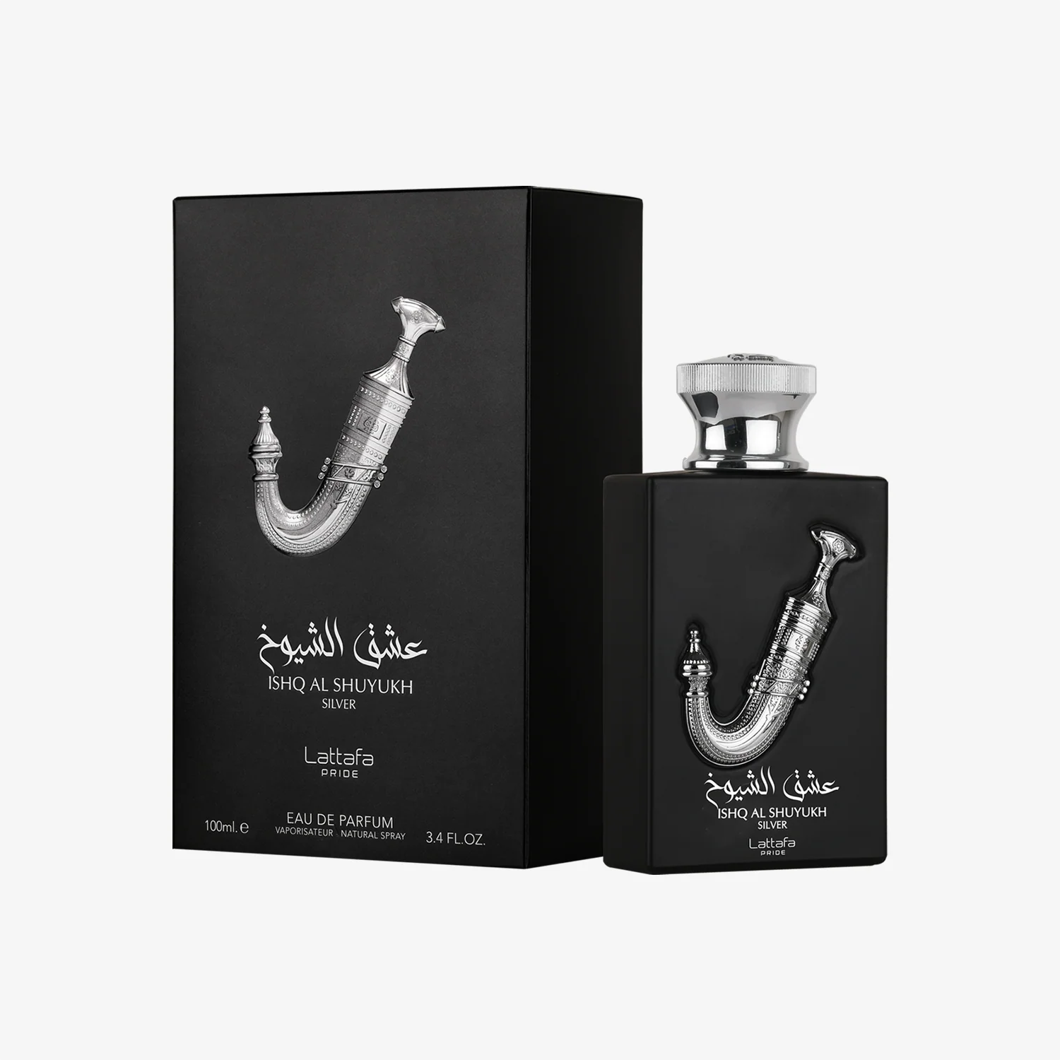 ISHQ AL SHUYUKH SILVER 100ML (LATTAFA)