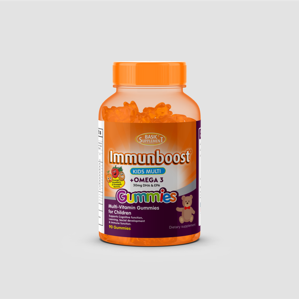 IMMUNBOOST KIDS MULTI+OMEGA 3 GUMMIES